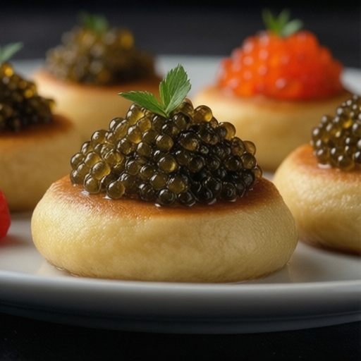 Оладушки с икрой